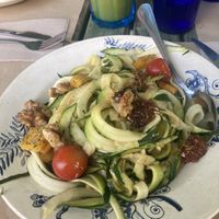 Zuccini fettuccine   at La Libelula Vegan Cafe in Fuengirola