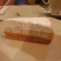 Lemon meringue at La Libelula Vegan Cafe in Fuengirola