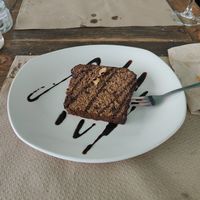 Pan de banano y chocolate at La Libelula Vegan Cafe in Fuengirola