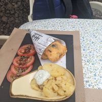 Nofish and nochips at La Libelula Vegan Cafe in Fuengirola