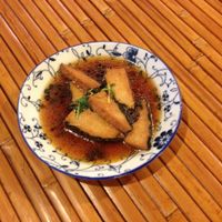 Braised fish at Xiao shan fang Vegetarian Food in Taichung