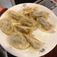 Vegan dumplings  at Xiao shan fang Vegetarian Food in Taichung