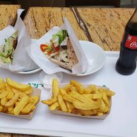 Falafel in Pita - not that good at Boussi Falafel - Mall of Berlin in Berlin