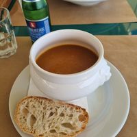 Vegetable soup at Manifattura Di Gelato in Calheta
