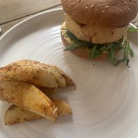 Burger at Recaudo in San Andres Cholula