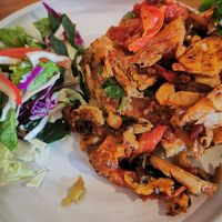 Focaccia asada at Recaudo in San Andres Cholula