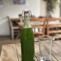 Green juice #Veganuary at Recaudo in San Andres Cholula