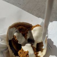 Falafel pita at Falafel Vegano - Food Stall in Barcelona