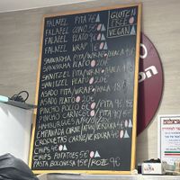   at Falafel Vegano - Food Stall in Barcelona