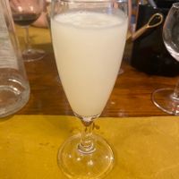 Sorbetto al limone   at La Rusticana in Citta Santangelo