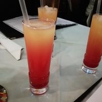 Mango Aperitif with Wodka at India Palace in Bensheim