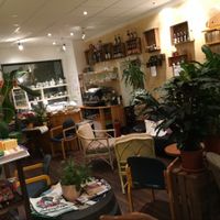 inside at Cafe Bruehlaffe in Chemnitz