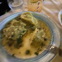 Lobster ravioli  at Full Bloom in Miami Beach