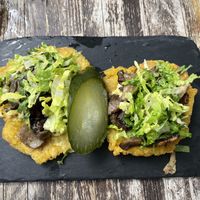 Delicious Patacones!!! #Veganuary at Full Bloom in Miami Beach