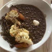 Wild rice and bean bowl. Super yummy and very filling  at Full Bloom in Miami Beach