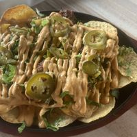 Nachos yummm  at Full Bloom in Miami Beach