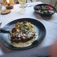 Steak and curry at Full Bloom in Miami Beach