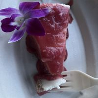 The cheesecake was not too heavy or overly sweet, jus right   at Full Bloom in Miami Beach