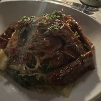 Chili garlic noodle   at Full Bloom in Miami Beach