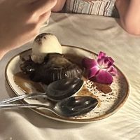 Lava cake   at Full Bloom in Miami Beach