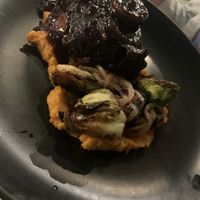 Steak (chickpeas, delish)  at Full Bloom in Miami Beach