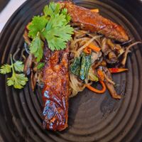 Shogun noodles at Full Bloom in Miami Beach