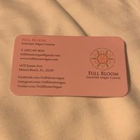   at Full Bloom in Miami Beach