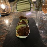 Buffalo cauliflower wings    at Full Bloom in Miami Beach