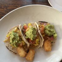 Breakfast tacos  at Full Bloom in Miami Beach