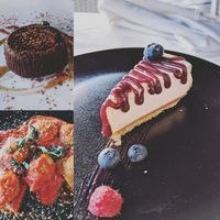 Vegan Ravioli, Lava Cake & Cheesecake at Full Bloom in Miami Beach