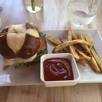 Impossible burger at Full Bloom in Miami Beach