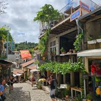 Front of the restaurant at Kaldrma in Bar
