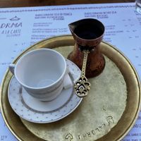 turkish coffeee  at Kaldrma in Bar