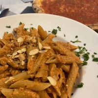 pizza and pasta at Pasta and Social in Rome