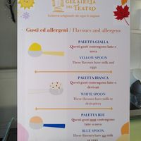 Sweet way of vegan labeling at Gelateria del Teatro in Rome