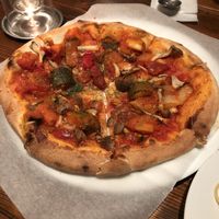 Veggie pizza (vegan) #Veganuary at Cuccagna  in Ise