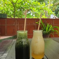 Deliciosas limonadas at SoyGreen in San Salvador