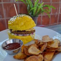 La Amarilla!!! :) at SoyGreen in San Salvador