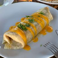 Veggie burrito  at SoyGreen in San Salvador