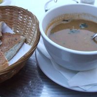 lentil soup at Adam & Luna in Vienna