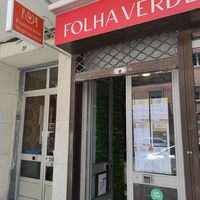 Outside at Folha Verde in Lisbon