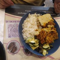 Suflê de seitan at Folha Verde in Lisbon