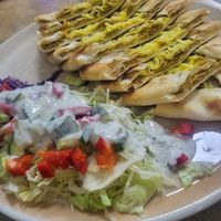 Vegan pide at Meydan in Karlsruhe