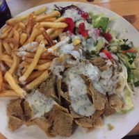 Döner plate! at Meydan in Karlsruhe