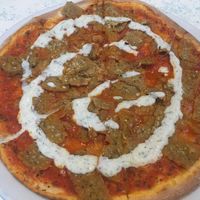 Vegane Döner Pizza at Meydan in Karlsruhe