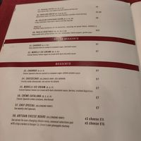 Vegan desserts at 2 Taps Winebar in Belfast