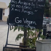   at Hare Krishna Buffete in Monterrey