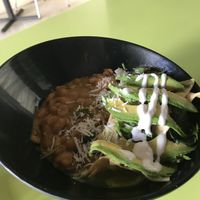 Chillaquilles  at Hare Krishna Buffete in Monterrey