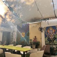   at Hare Krishna Buffete in Monterrey