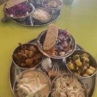   at Hare Krishna Buffete in Monterrey